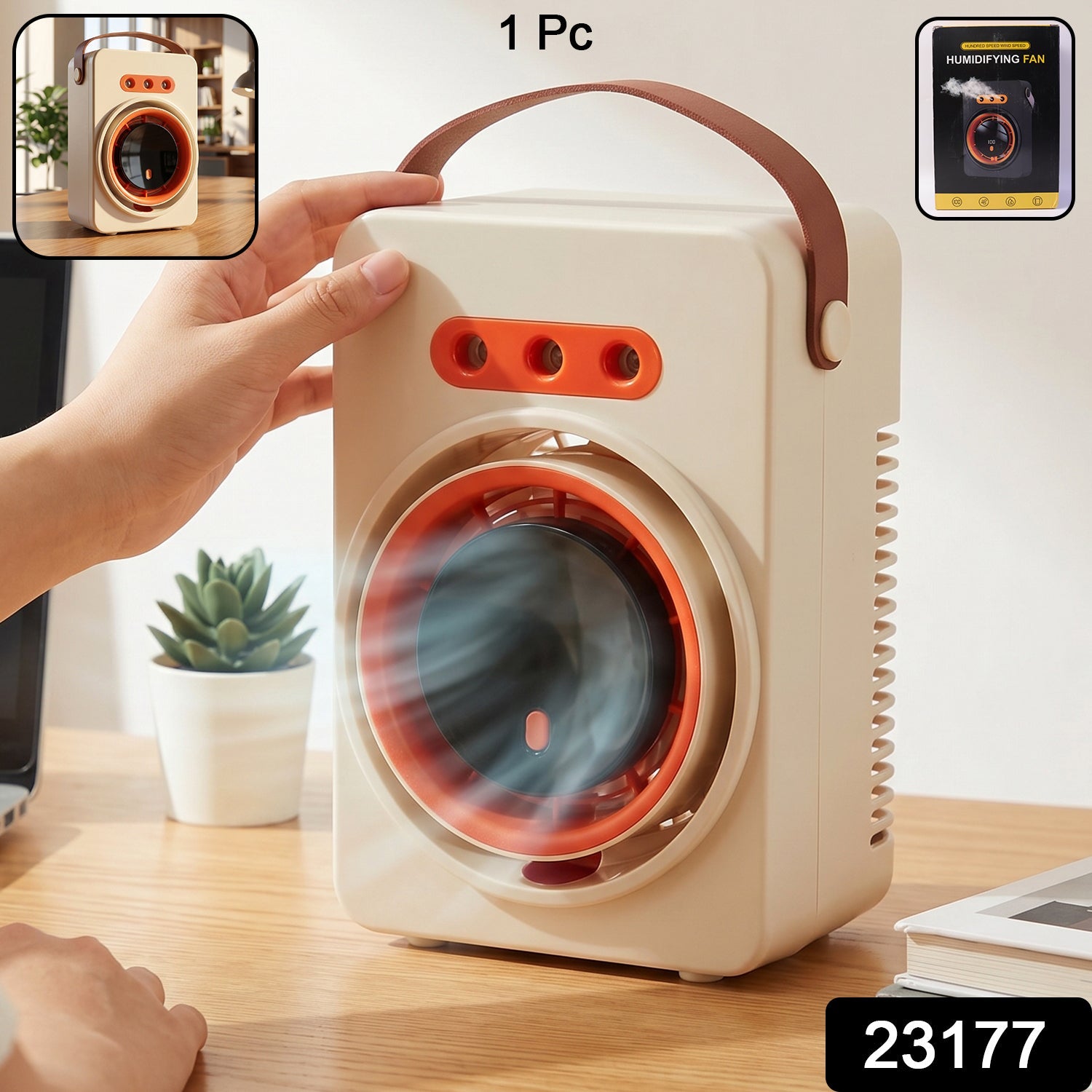 mini air cooler with humidifier and fan function